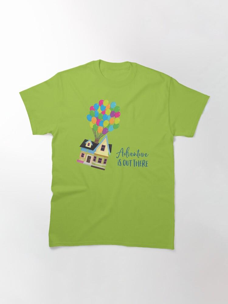 Up Adventure is Out There - Colorful Balloon House from Pixar's Up Classic T-Shirt