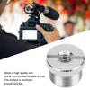 Mic Stand Adapter 5/8 Inch Male to 1/4 Inch Female Screw Thread Adapter for Camera Monitor Microphone Stand