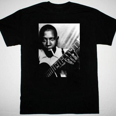 Robert Johnson Poster T-shirt BLACK Unisex All Sizes S-5Xl XZ736