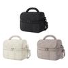 Insulated Cooler Bag Zipper Hot Cold Food Thermal Bag for Hiking School Trip