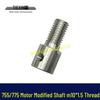 775/755 Motor DIY Elektrisk Borr Omvandlingsaxel M10*1.5 Gänga, 5MM Innerdiameter
