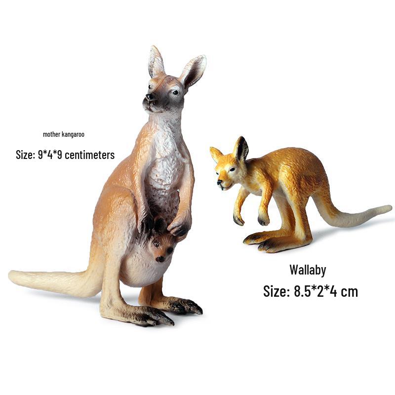 Animal Model Set: Lion, Tiger, Elephant, Panda, Giraffe, Hippo, Rhino, Sheep
