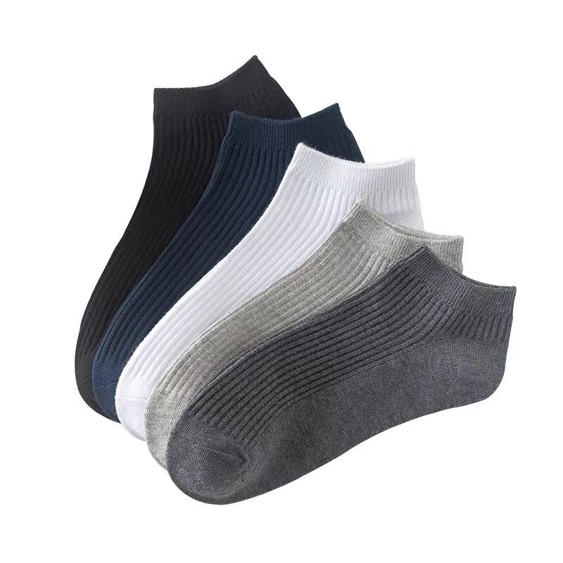 Pack Ankle Socks Women Cotton Invisible Sweat-absorbing Girls Low Tube Boat Socks