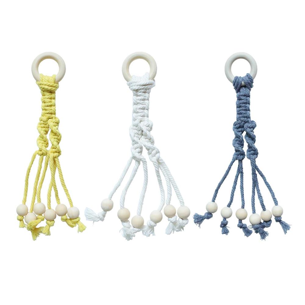 Cotton Rope Woven Hook Banana Hanger Hanging Fruit Hook Holder For Banana Display