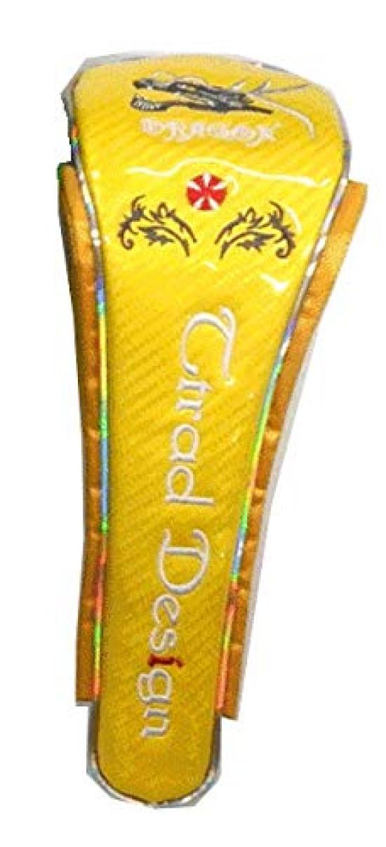 

Dragon Magnetic Golf Headcover for Driver for (Yellow, Driver) жёлтый