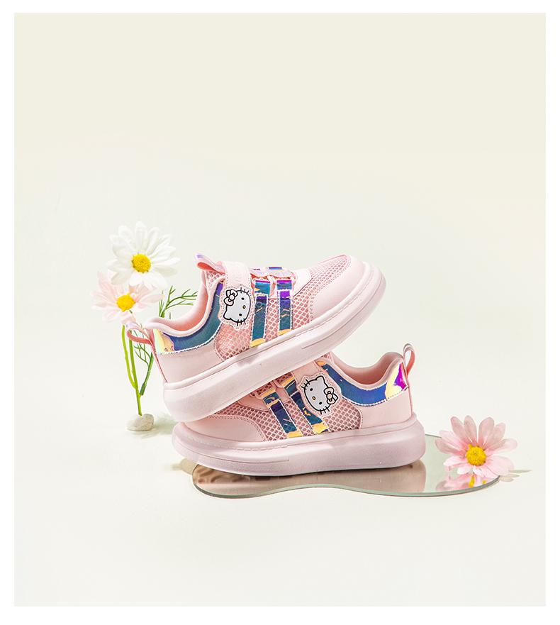 Kaiti Cat Children's Shoes 2026 New Summer Girls' Mesh Breathable Lightweight Children's Sandals