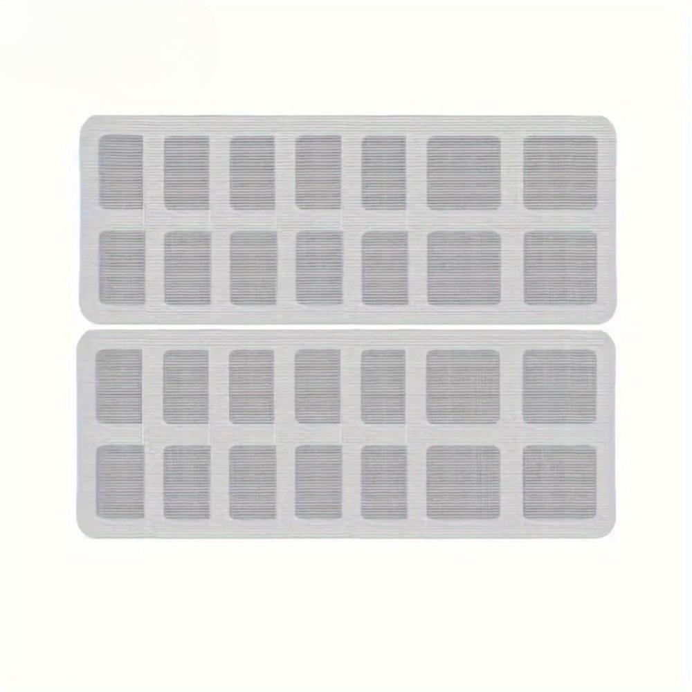 10PCS Self-Adhesive Drain Hair Catcher, Disposable Mesh Sticker for Bathroom Sink Shower Floor Anti-Clogging Waterproof Strainer