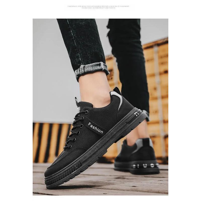 Men's Shoes Season Breathable Versatile Casual Trendy Shoes Men's Work Lightweight Sports Board Shoes