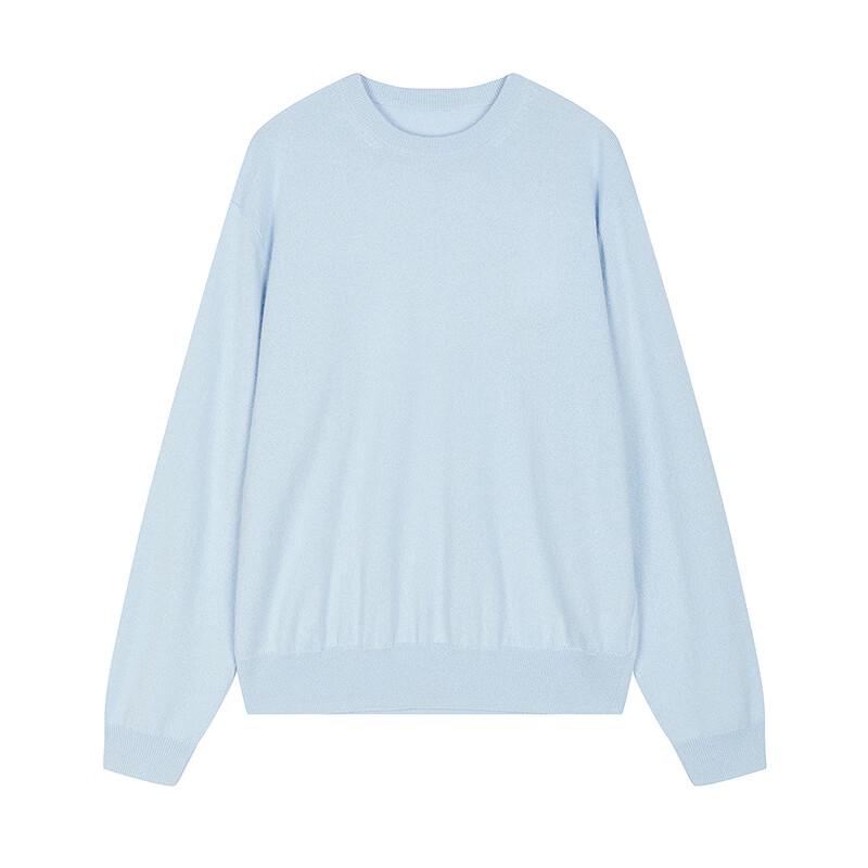 JNBY 2026 Spring Cashmere Crew Neck Pullover Sweater
