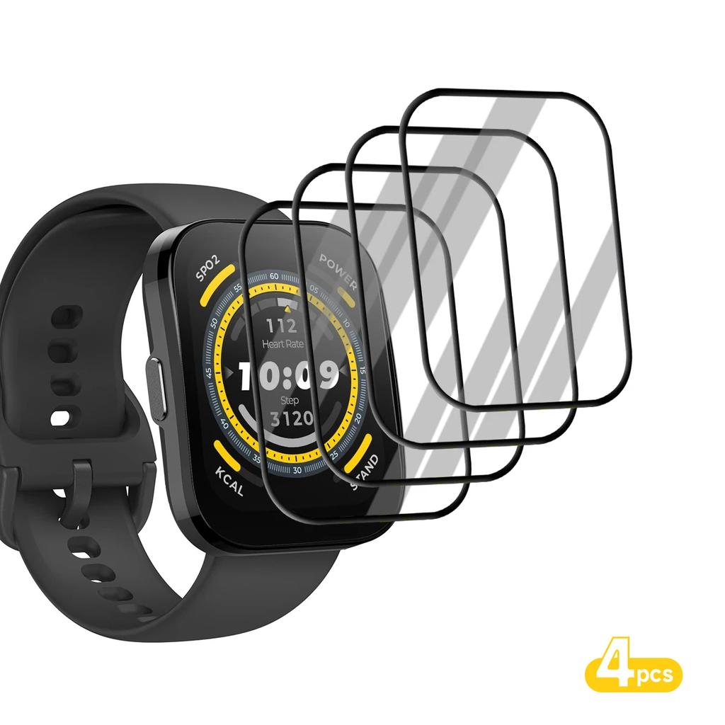 1-5pcs Screen Protector for Amazfit BIP 6 3D  Screen Protector Amazfit BIP6/5 Ultra-HD Full Coverage Protective Film Accessories