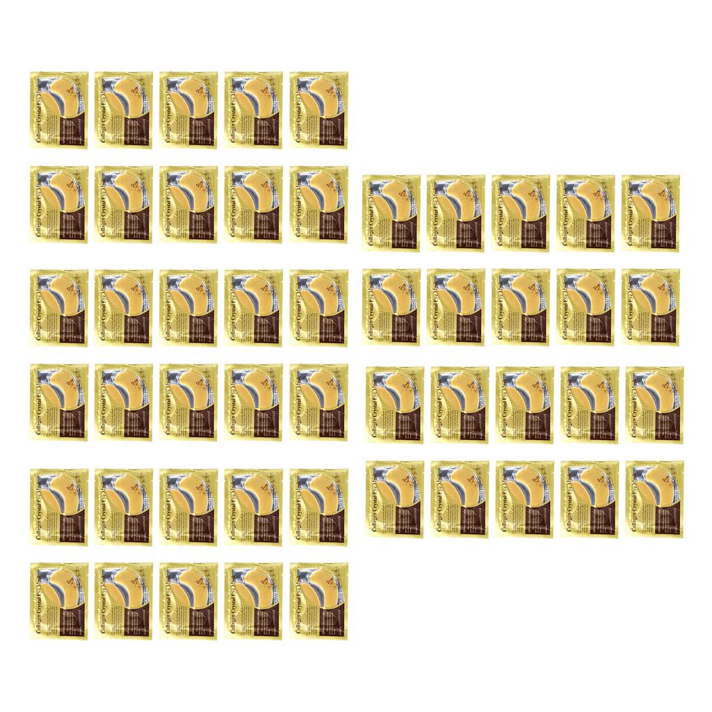 50pcs Eye Mask Moisturizing Hydrating Revitalize Collagen Eye Gel Patch for Reducing Wrinkles