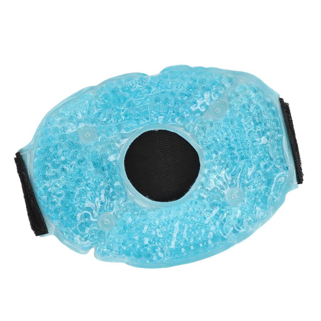 Hot Cold Compress Gel Pack Reduce Swelling Reusable Gel Bead Knee Brace for Shoulder Neck Ankle Sky Blue