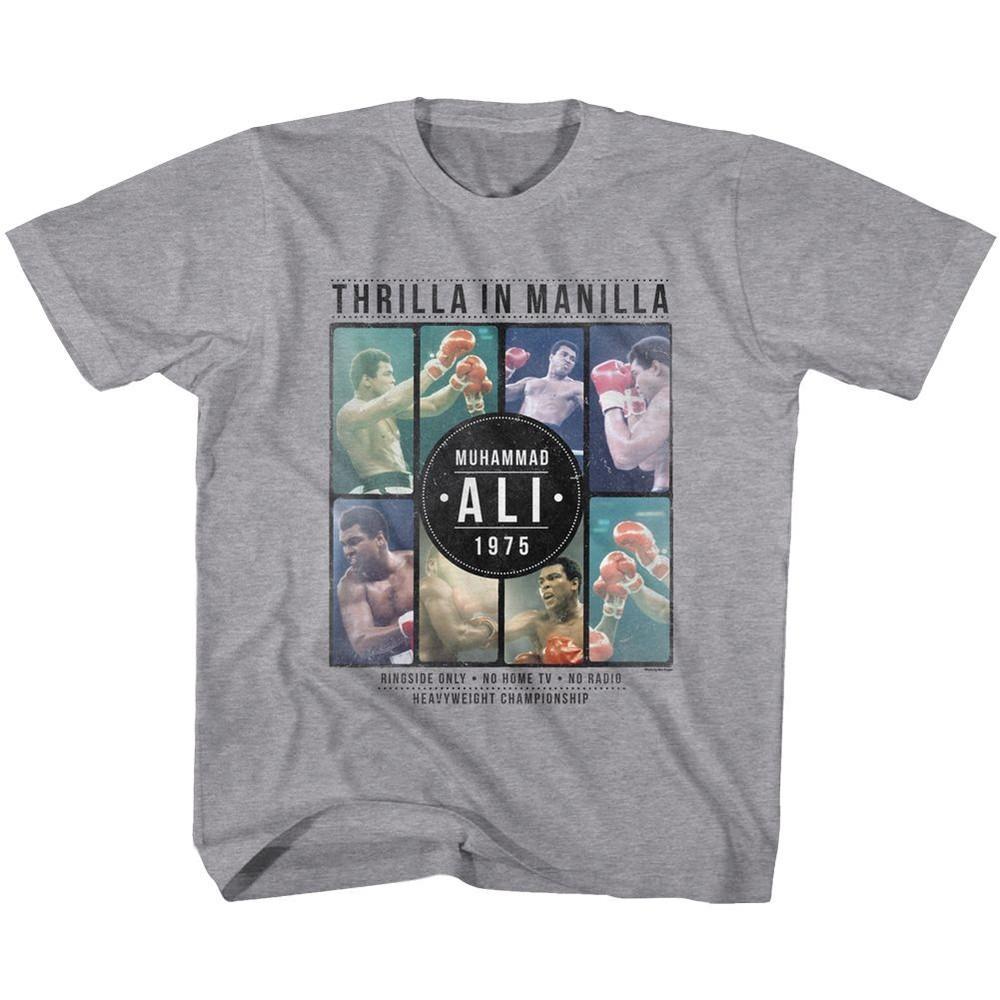 Kids Muhammad Ali Collage Icon Shirt XXL