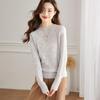 Srcr Women's 100% Pure Cashmere Loose-Fit Pullover Sweater