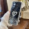 Applicable to iPhone16Promax Epoxy Sequins Apple 17 Women's Pearl Bow Pendant Love Mobile Phone Case