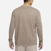 T Shirts Men's Brown Crew Neck Moderate Straight Fit DN3045-102
