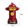 Fire Hydrant Ornaments Resin Retro Storage Box Home Furnishings Work Desk Decor Piggy Bank Container Child Adult Children