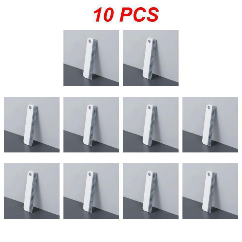 1~10PCS Multifunctional Water Wiper Squeegee Blade Silicone Mini Glass Cleaner Home Car Wash Window Glass Clean Shower Clean