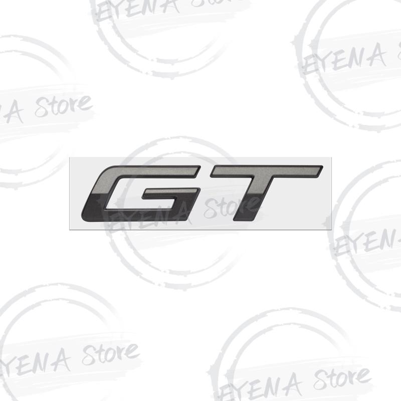 UNYG8 GT Logo 2025 Neue Schrift Metallplakette Aufkleber Auto Kofferraum Heck Karosserie Emblem Für Peugeot 308 208 3008 408 2008 4008 5008 508 RCZ