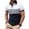 Stylish short-sleeve polo shirt, casual and comfortable for daily wear.