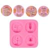 Silicone Mold Egyptian Pharaoh Shape Casting Mold DIY Craft 3D Art Making Supply