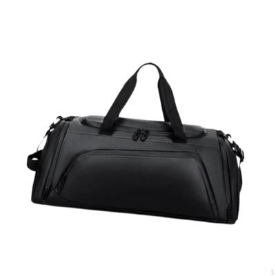 Athletic Duffle Bag with Separate Shoe Pocket