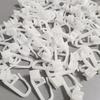 20Pcs Plastic Curtain Track Slider Replacement Sliding Curtain Hooks For Quiet Smooth Movement And Simple Installation