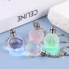 New Fashion Keychains Earth Basketball Crystal Led Light Keyrigs For Friend Lover Family Birthday Gift