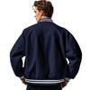 Mens Fall Winter Fleece Casual Bomber Jacket With Stand Collar For Urban Style Men