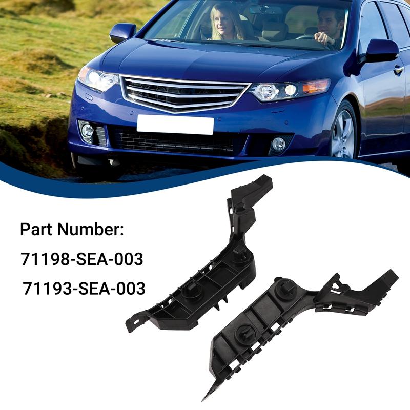 For Honda Accord ACURA TSX 2004-2008 Left+Right Front Bumper Spacer Bracket air256