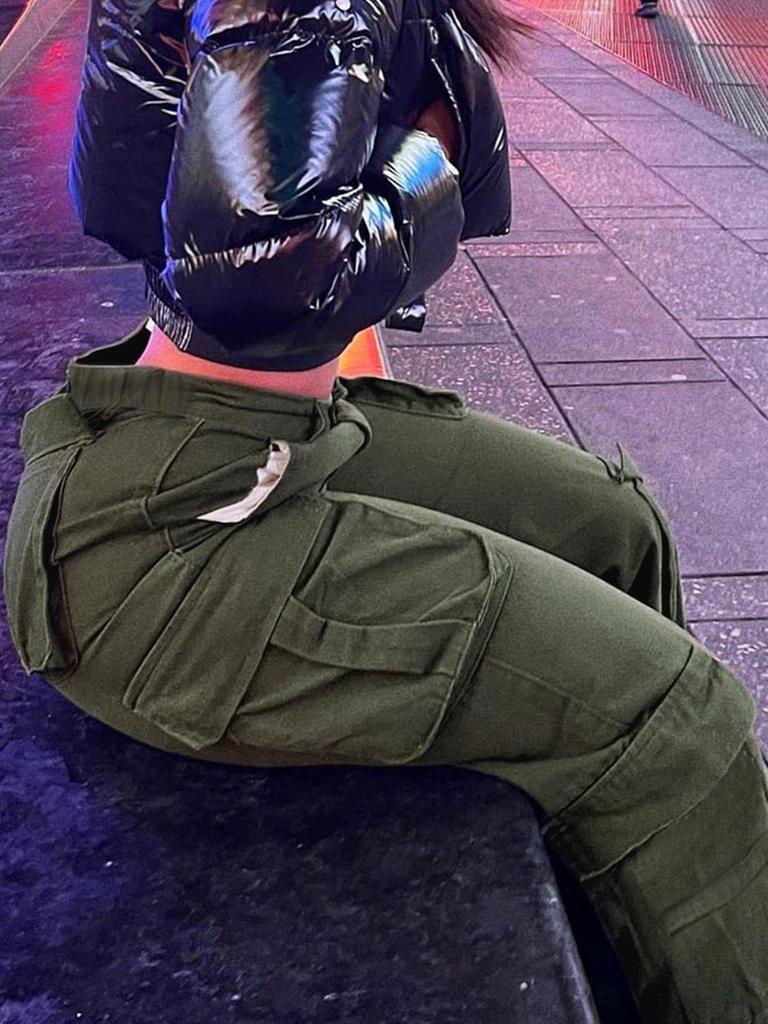 Women's Retro Tactical Multi-Pocket Casual Work Pants - Style 8326