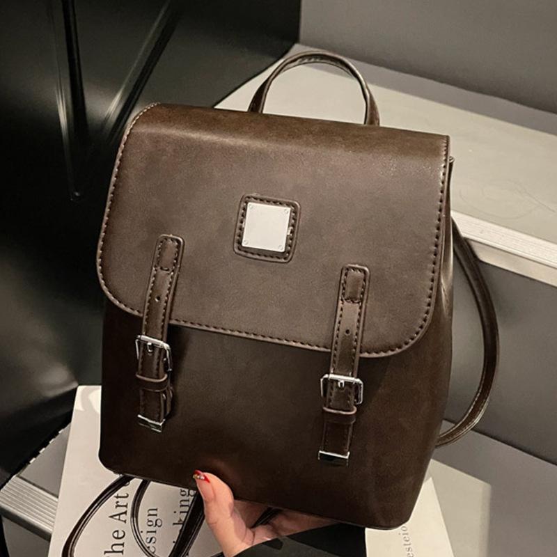 Retro Niche Design Backpack Women's 2025 New College Style Fashion Travel Backpack Casual Large-capacity Schoolbag