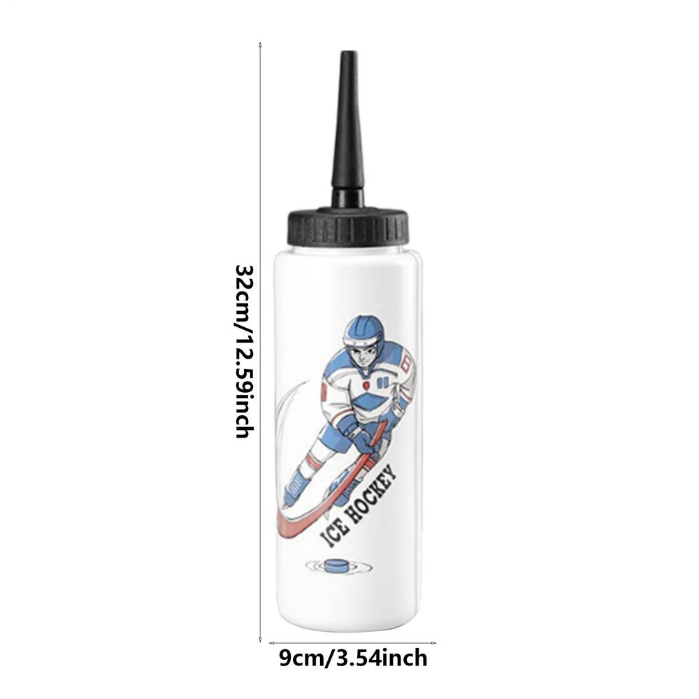 1PC 1000ML Ice Hockey Water Bottle Portable Large Capacity Football Bottle Ice Hockey Water Bottle Football Bottles Sports Gear
