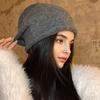 Wool Blend Beanie Hat For Women With Windproof Feature For Fall And Winter Casual Wear