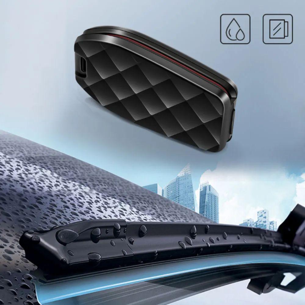 Compact Size Car Wiper Cleaner Premium Material Wiper Restorer Rain Scraper Auto Maintenance