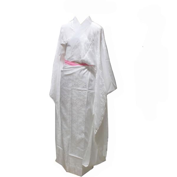

[Kimono Biyori] [rbn132] Washable, ready-made nagajuban (undergarment) for furisode (long-sleeved kimono), white, L-LL size