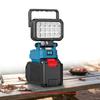 Flashlight with 2 USB Charging Port for Makita Battery Spotlight Portable Lantern Battery NOT Included