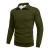 La felpa con collo alto da uomo primaverile e autunnale è un maglione casual da esterno