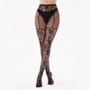 Damen Europäische Strumpfhose mit Lochmuster Jacquardmuster Body Strümpfe Netzstrumpfhose Sexy Lingerie Socken Strümpfe