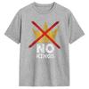 Vintage No King T Shirt Summer  Pure Cotton T Shirts For Men's Trending Design Tee Shirt Short-Sleeved Vintage Tees