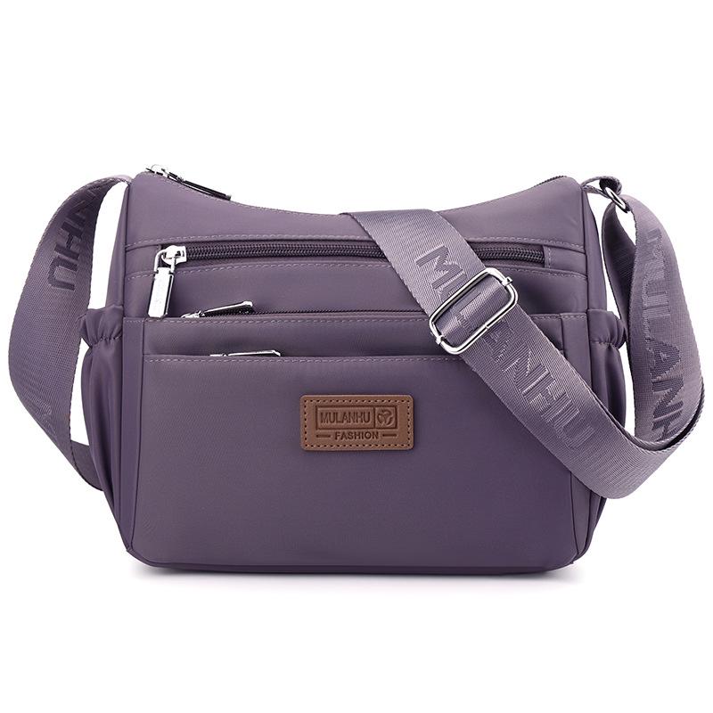 Women's Multi-layer Casual Cloth Shoulder & Crossbody Bag - Fashionable, Lightweight, and Large Capacity