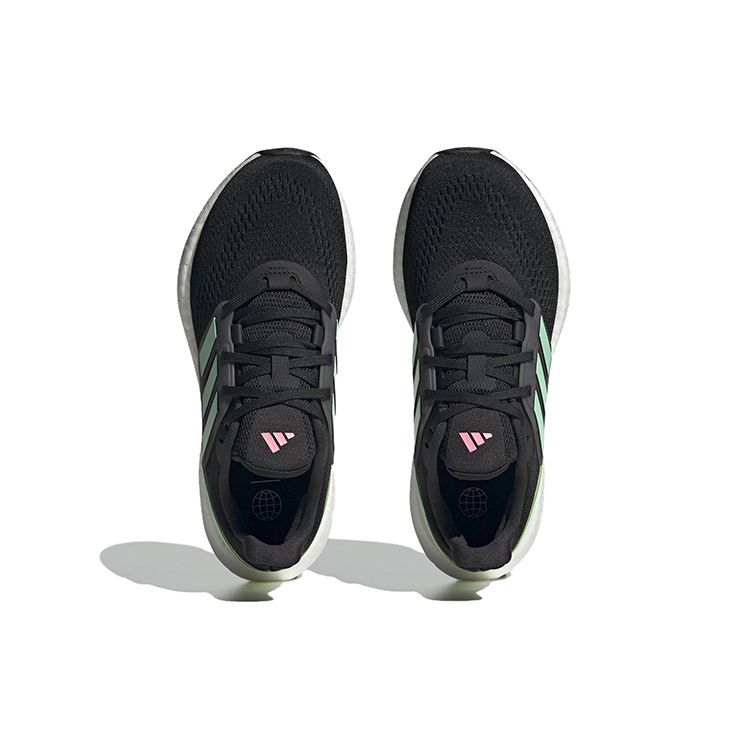 Adidas  PureBoost 22 Black Pulse Mint Women Sneakers Core-Black Cloud-White HQ8578