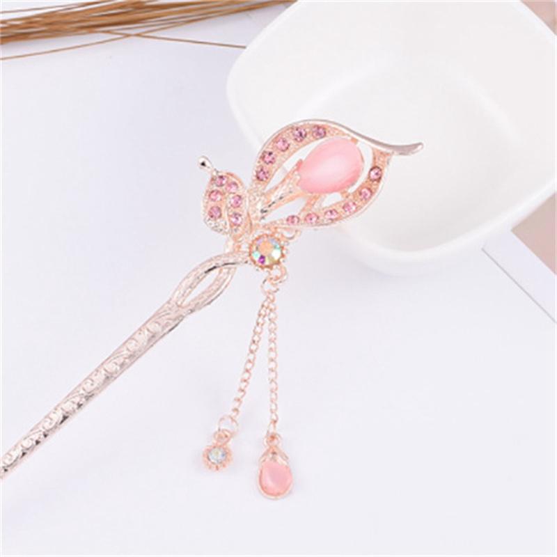 Hairpin Hair Accessories Hairpin Updo Hair Clasp Ethnic Style Alloy