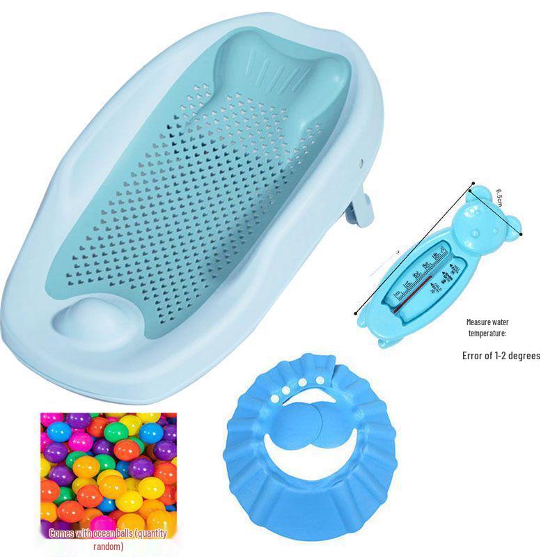 Newborn Reclining Baby Bath Net - Shower Seat with Mesh Fabric