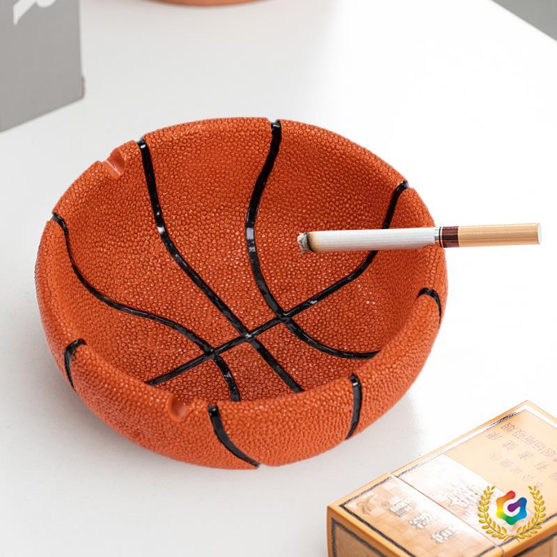Banyan Anti-Fall Basketball Ashtray: Creative, Trendy, and Fly-Proof for Home or Office
