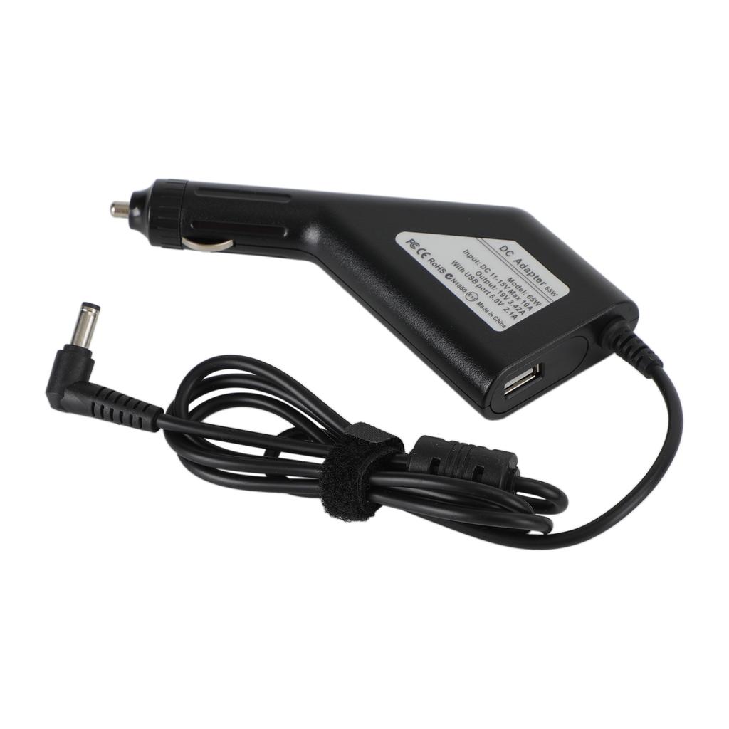 19V 3.42A laptop computers Car Charger Dc Power Adapter for Asus Lenovo Acer