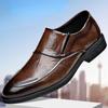 Lässige Business-Lederschuhe Mode Slipper Herrenkleiderschuhe Einfarbig Büroschuh Frühling Herbst Atmungsaktive Herren-Loafer 2024