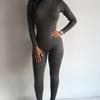 Mono de Manga Larga Casual con Cuello Alto Ajustado Mono Mono Mono Pantalón Largo para Mujer