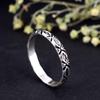 Therapeutic Silver Ring, Pain Relief for Hands, Arthritis Support, Boho Style, Dainty Jewelry