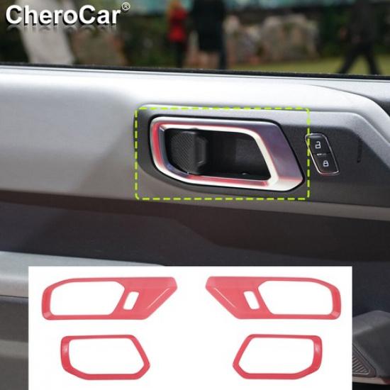 Pink Interior Door Handle Bowl Cover trim For -2025 Ford Bronco Accessories